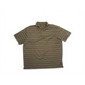 Nike Golf Green/White Polo Shirt Men’s XXL DriFit Tour Performance Golf Tennis